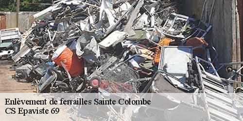 Enlèvement de ferrailles  sainte-colombe-69560 CS Epaviste 69