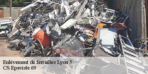 Enlèvement de ferrailles lyon-5-69005 CS Epaviste 69