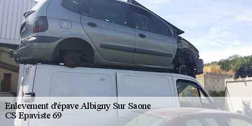 Enlevement d'épave  albigny-sur-saone-69250 CS Epaviste 69