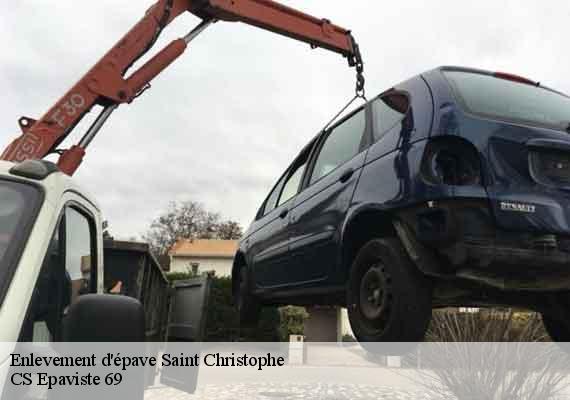 Enlevement d'épave saint-christophe-69860 CS Epaviste 69