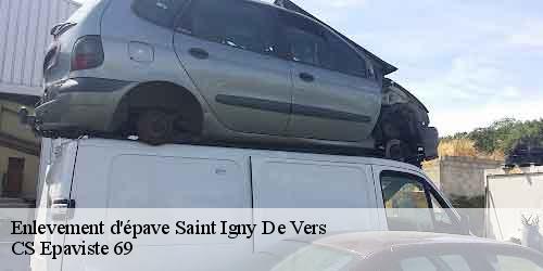 Enlevement d'épave  saint-igny-de-vers-69790 CS Epaviste 69