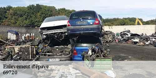 Enlevement d'épave saint-bonnet-de-mure-69720 CS Epaviste 69